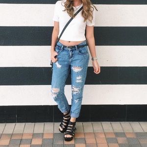 Brandy Melville Boyfriend Jeans